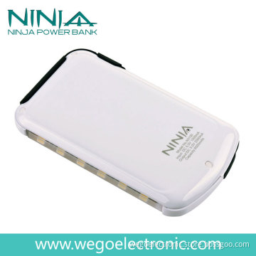 External Dual Output Polymer Battery Power Charger White N0100